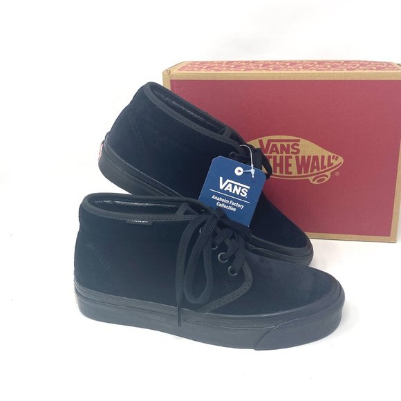 NEW Vans High Top Chukka 49 Dx Skateboarding Suede Womens Size Black VN0A4BTI2P2 - Picture 8 of 10